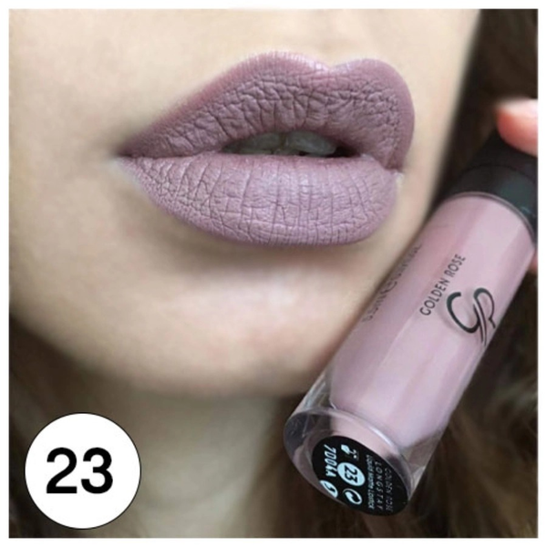 رژ لب مایع گلدن رز مات اصل (شماره 01 تا 47)