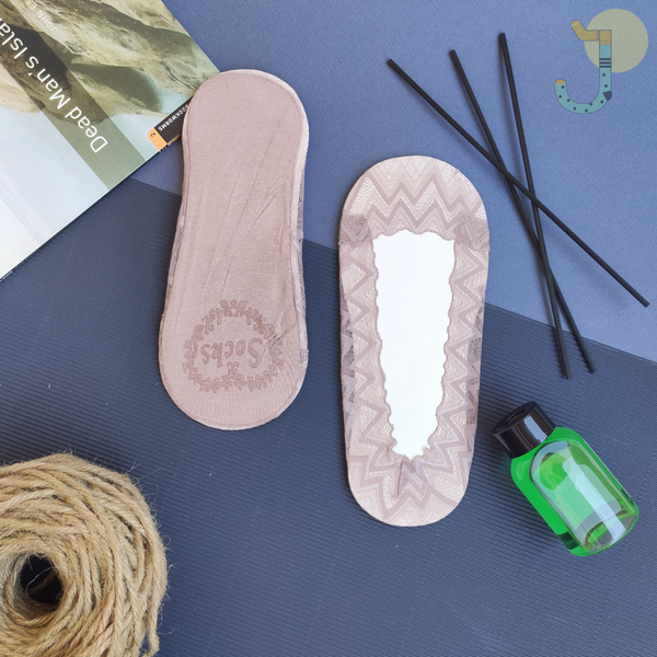 جوراب کالجی زنانه طرح زیگزاگی برند وارداتی