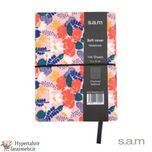دفتر یادداشت سام ( Sam ) دنزو سایز نیم وزیری 144 برگ 21*16 طرح (پارچه ای-چرمی-پاستلی)