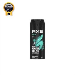 اسپری بدن دئودورانت آکس AXE اورجینال آپولو Apollo رایحه چوب حجم 150 میل