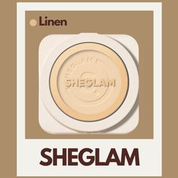 پنکک کرم پودری رنگ لینن شیگلم ( Sheglam Linen )