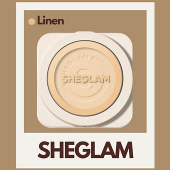 پنکک کرم پودری رنگ لینن شیگلم ( Sheglam Linen )