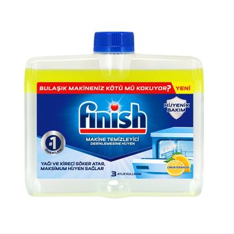 جرم گیر ماشین ظرفشویی فینیش Finish مدل رایحه لیمو حجم 250 میل