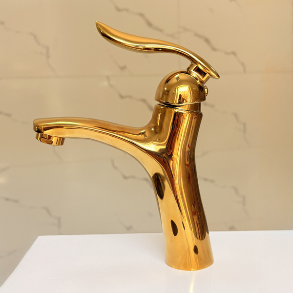 شیر روشویی اسناپل مدل رُهام | طراحی مدرن، بدنه برنجی، پرلاتور کم‌مصرف