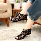پاپوش مجلسی زنانه زیره چرم