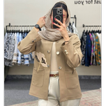 ✅️مدل:کت مازراتی کج راه گلدوزی