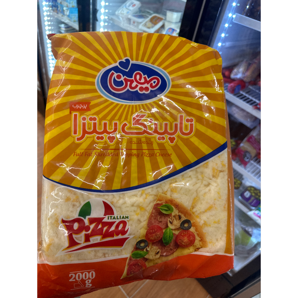 پنیر پیتزا میهن تاپینگ