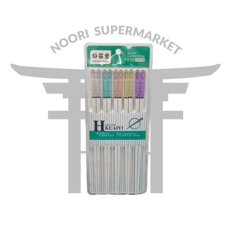 چاپستیک ملامین دورنگ جفت