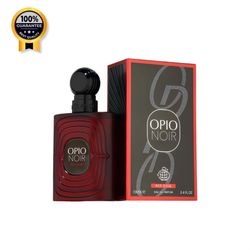 ادکلن اوپیو نویر رد داز فراگرنس ورد Fragrance World اورجینال رایحه ایو سن لورن بلک اوپیوم اور رد