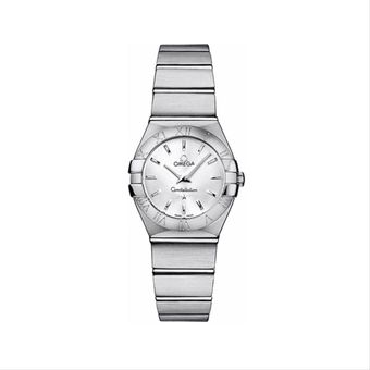 ساعت مچی امگا زنانه مدل کانسلیشن سیلور OMEGA Constellation 12325