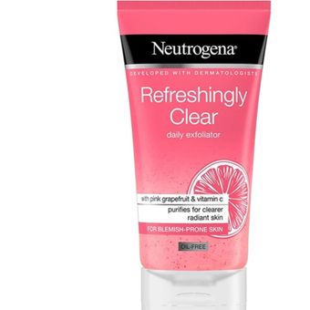 ژل اسکراب گریپ فروت نوتروژینا Clear & Radiant Daily Face Scrub