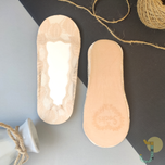 جوراب کالجی زنانه طرح برگ برند وارداتی