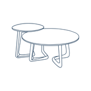 مـیزجلومبـلی