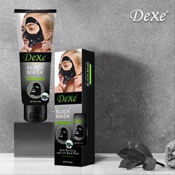 ماسک صورت ذغال دکس Dexe اصلی Black حجم 120 گرم