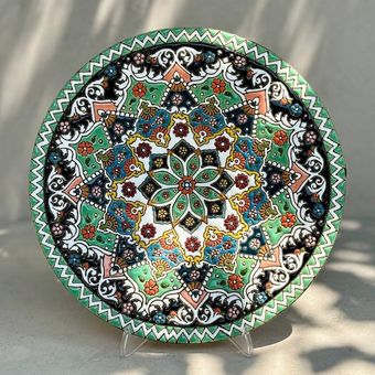 بشقاب میناکاری 05