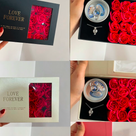 باکس مروارید عشق و گل رز