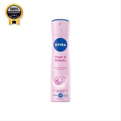 اسپری بدن زنانه نیوآ Nivea اورجینال مدل 72 ساعته پیرل اند بیوتی درما