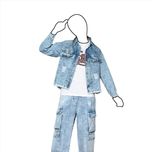 سه تیکه جین بچه گانه