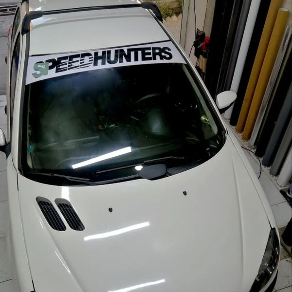 برچسب خودرو ونگارد طرح Speed hunter کد 02