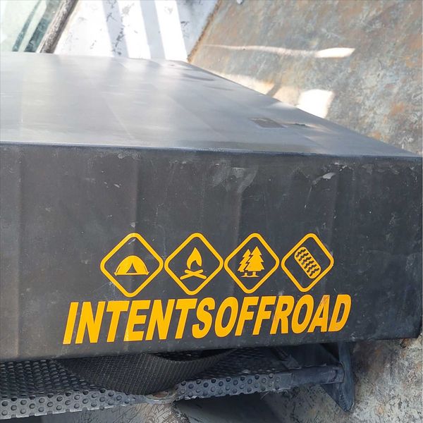 برچسب خودرو ونگارد طرح offroad کد off02
