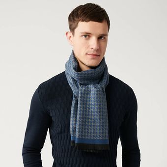 بافت بهاره یقه 5 سانتی AVVA رنگ سرمه ای