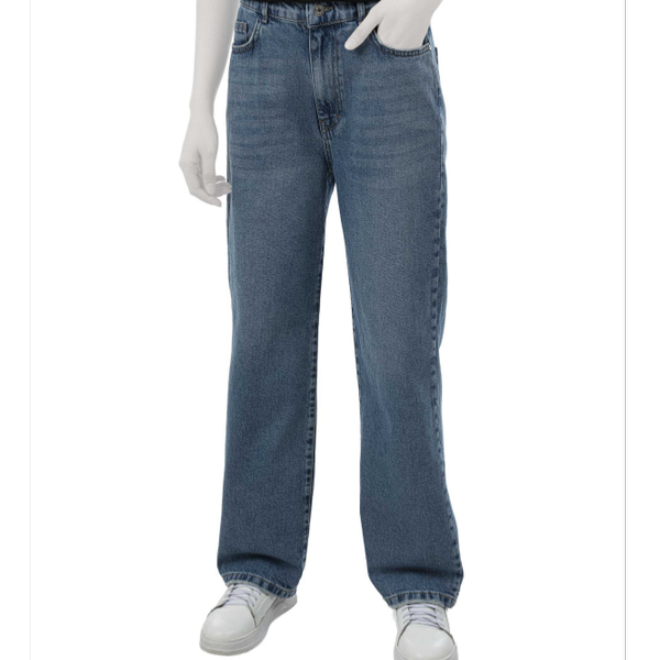 شلوار جین Straight فاق بلند زنانه کدsuperdryW17S50503C