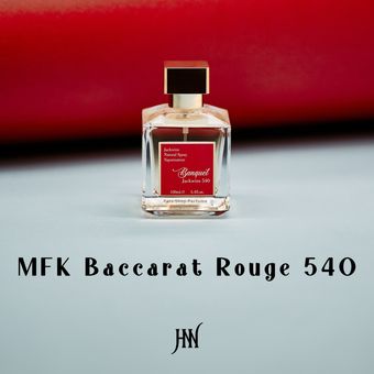ادکلن باکارات رژ سفید540  100 میل جانوین (جکوین) MFK Baccarat Rouge 540 Johnwin