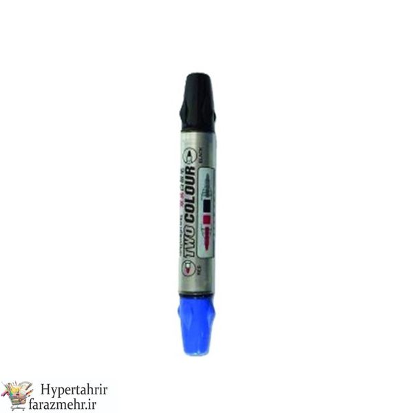 ماژیک وایت برد دو سر رنگبندی آبی و (قرمز- مشکی - سبز )