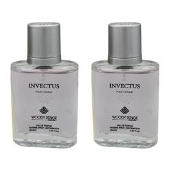 عطر جیبی مردانه وودی سنس مدل INVECTUS حجم 30 میلی لیتر بسته 2 عددی