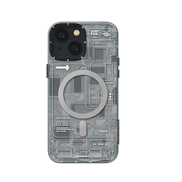 قاب iphone 13promax برند یانگ کیت youngkit technology series (مگ سیف ساپورت)