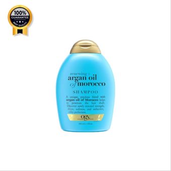 شامپو او جی اکس OGX اورجینال مدل نرم کننده Argan oil حجم 385 میل