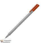 روان نویس نوک نمدی  استدلر (STAEDTLER) مدل تریپلاس   Triplus Fineliner کد 334 رنگبندی ( 48 رنگ )