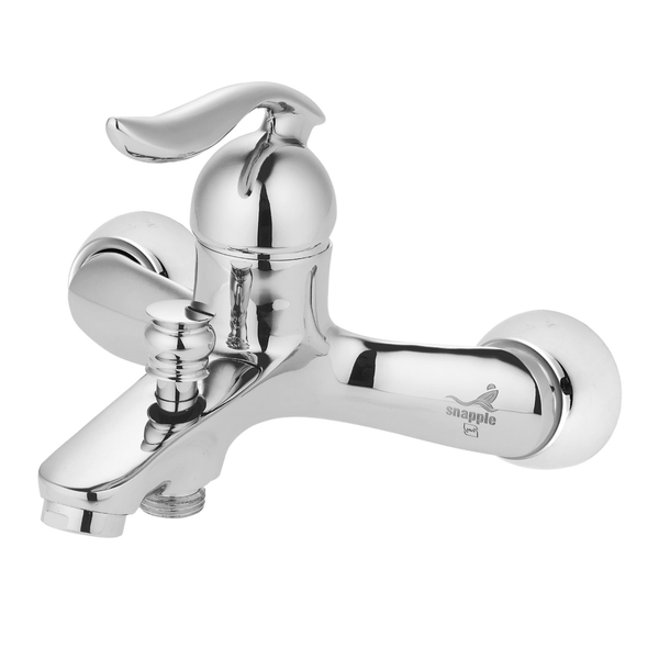 شیر حمام اسناپل مدل رُهام | طراحی لوکس، بدنه برنجی و پرلاتور کم‌مصرف