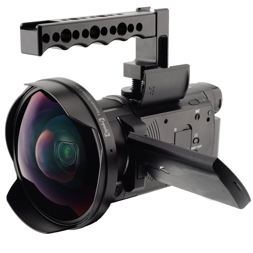 لنز حرفه ای  مدل Opteka OPT-SC72FE Titanium Series 72mm 0.3X HD Super Fisheye