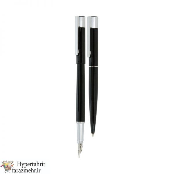 جفتی خودکار و خودنویس یوروپن(EUROPEN) مدل اینتر  ENTER رنگبندی ( طلایی - مشکی)