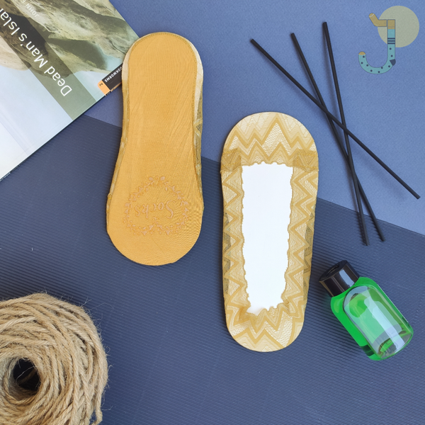 جوراب کالجی زنانه طرح زیگزاگی برند وارداتی