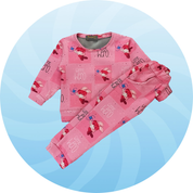 بلوز شلوار دخترانه زمستانه