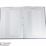 دفتر حسابداری 160برگ  وزیری (معین-روزنامه-روزنامه 4-اندیکاتور-صندوق-ارسال مراسلات-اسناد دریافتی-اسناد پرداختی-انبارو ...)