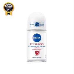 مام رول ضد تعریق زنانه نیوآ Nivea اورجینال مدل درای کامفورت 72 ساعته درما