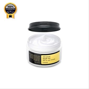 کرم مرطوب کننده قوی کوزارکس cosrx اورجینال موسین حلزون مدل کاسه ایی Advanced Snail 92 حجم 100 گرم