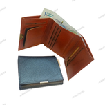 کیف پول چرم طبیعی مدل  سه لت
