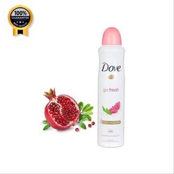 اسپری زنانه داو Dove اورجینال مدل Go Fresh با رایحه انار و به لیمو حجم 250 میلی لیتر