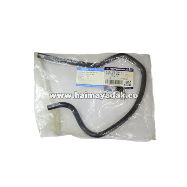 شیلنگ خلاء کنیستر از مخزن به شیربرقی هایما اس7 توربو شرکتی