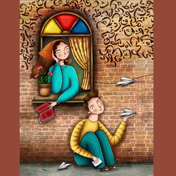 دفتر 100 برگ خطدار وزیری