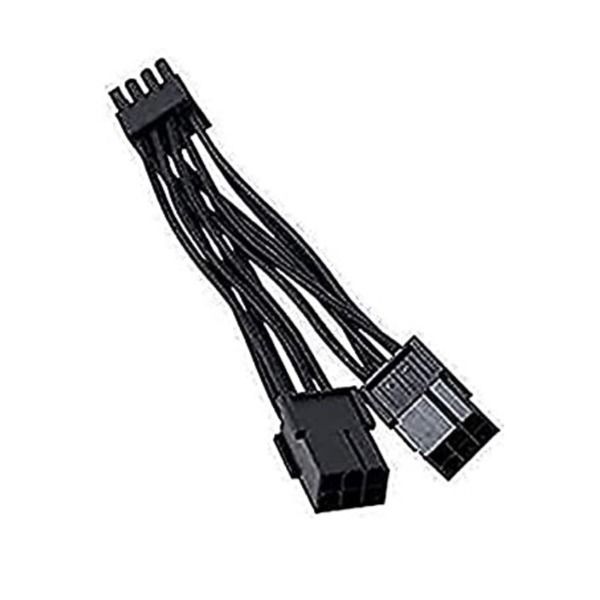 کابل برق کارت گرافیک 8 پین به دو 6 پین مدل CA140 طول 0.1متر