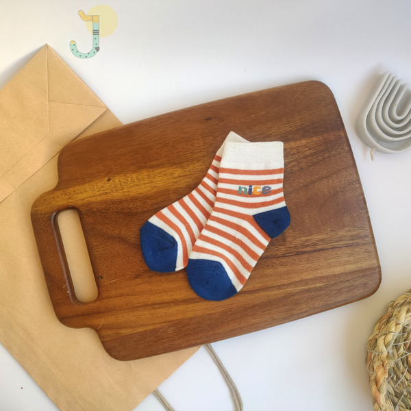 جوراب نیم ساق بچگانه طرحدار برند SUPER D&W