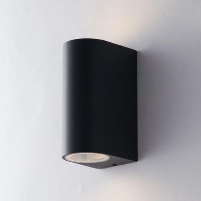 چراغ دیواری نیم هلال دو طرفه هالوژن خور GU10 (کد : 110/2)