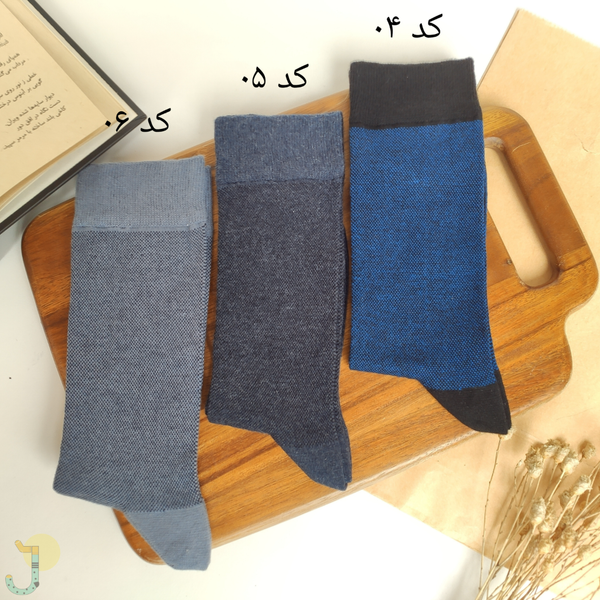 جوراب ساقدار مردانه جودون ساده برند بارکد