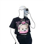 تیشرت کراپ زنانه