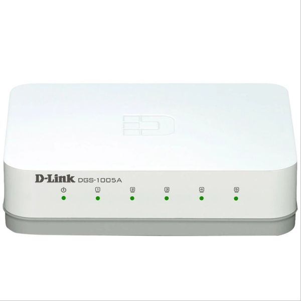 سوییچ دسکتاپ 5 پورت گیگابیتی دی-لینک مدل DGS-1005A